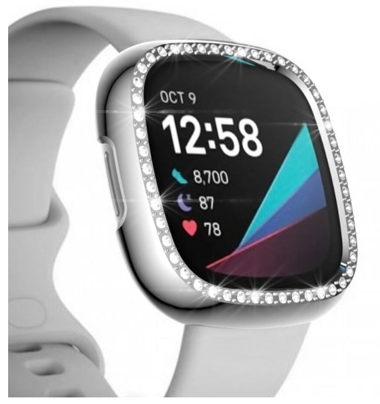 Fitbit Sense Diamond PC Case (Silver)