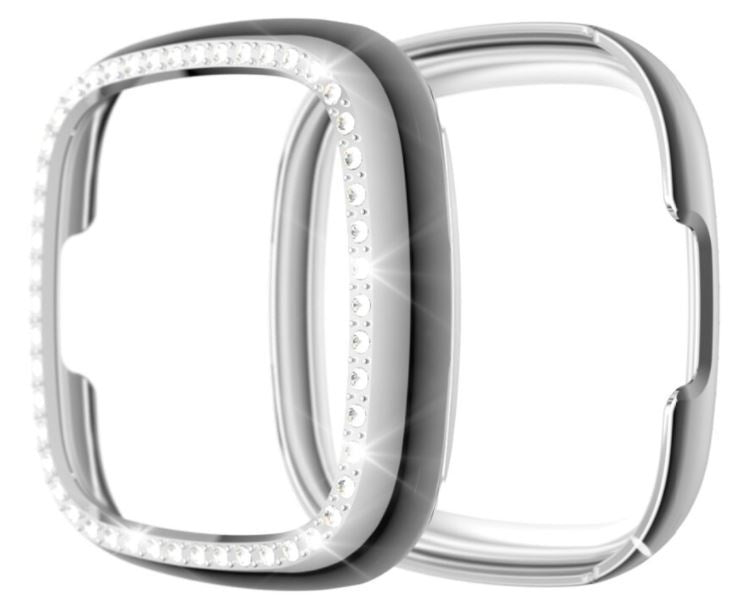 Fitbit Versa 3 Diamond PC Case (Silver)