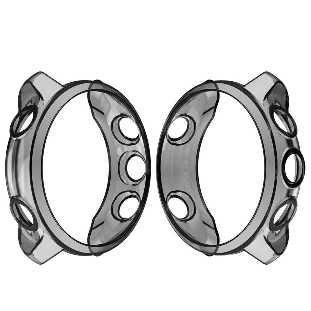 Garmin Forerunner 245 TPU Cover (Transparent-Black)