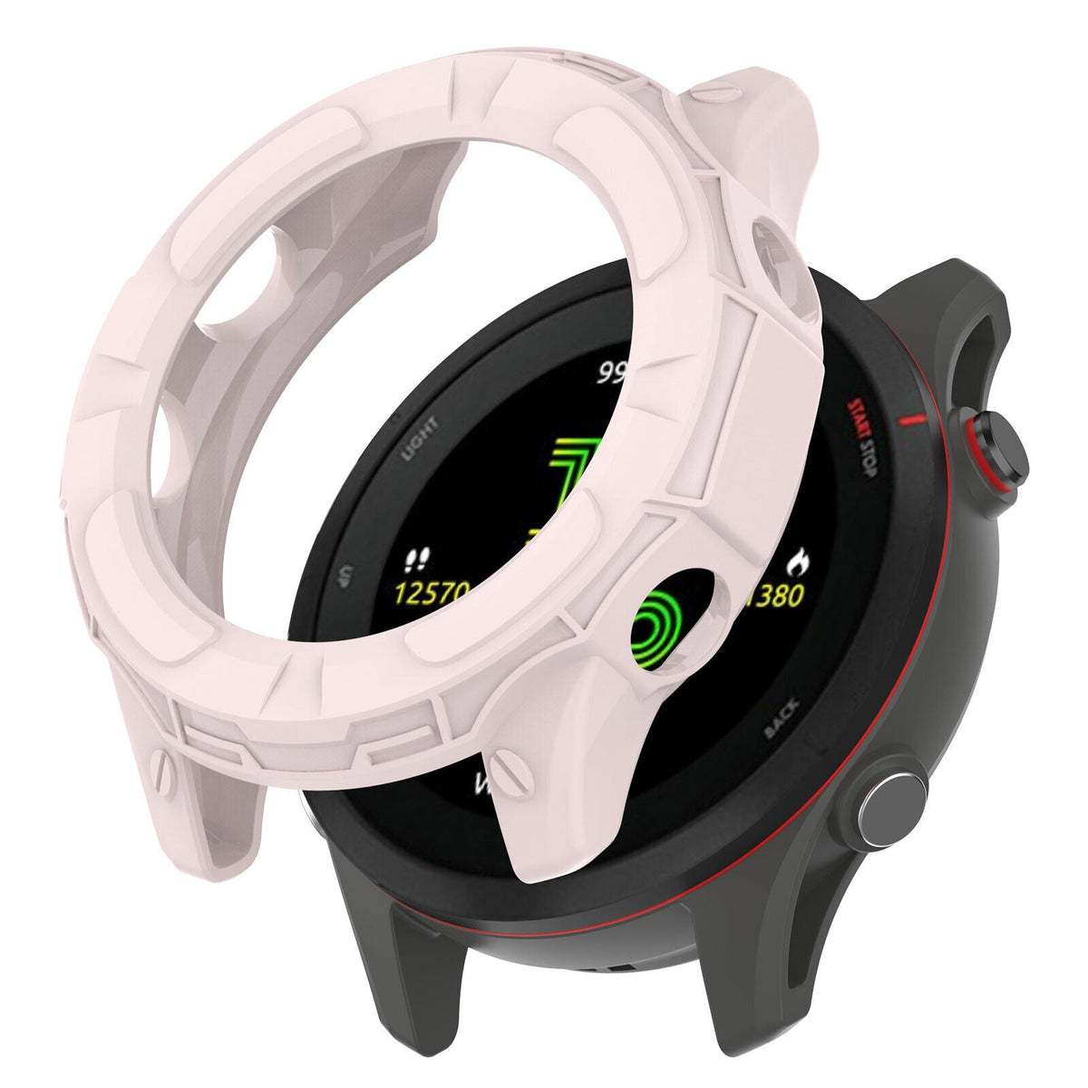 Garmin Forerunner 255s Protective Case (Pink)