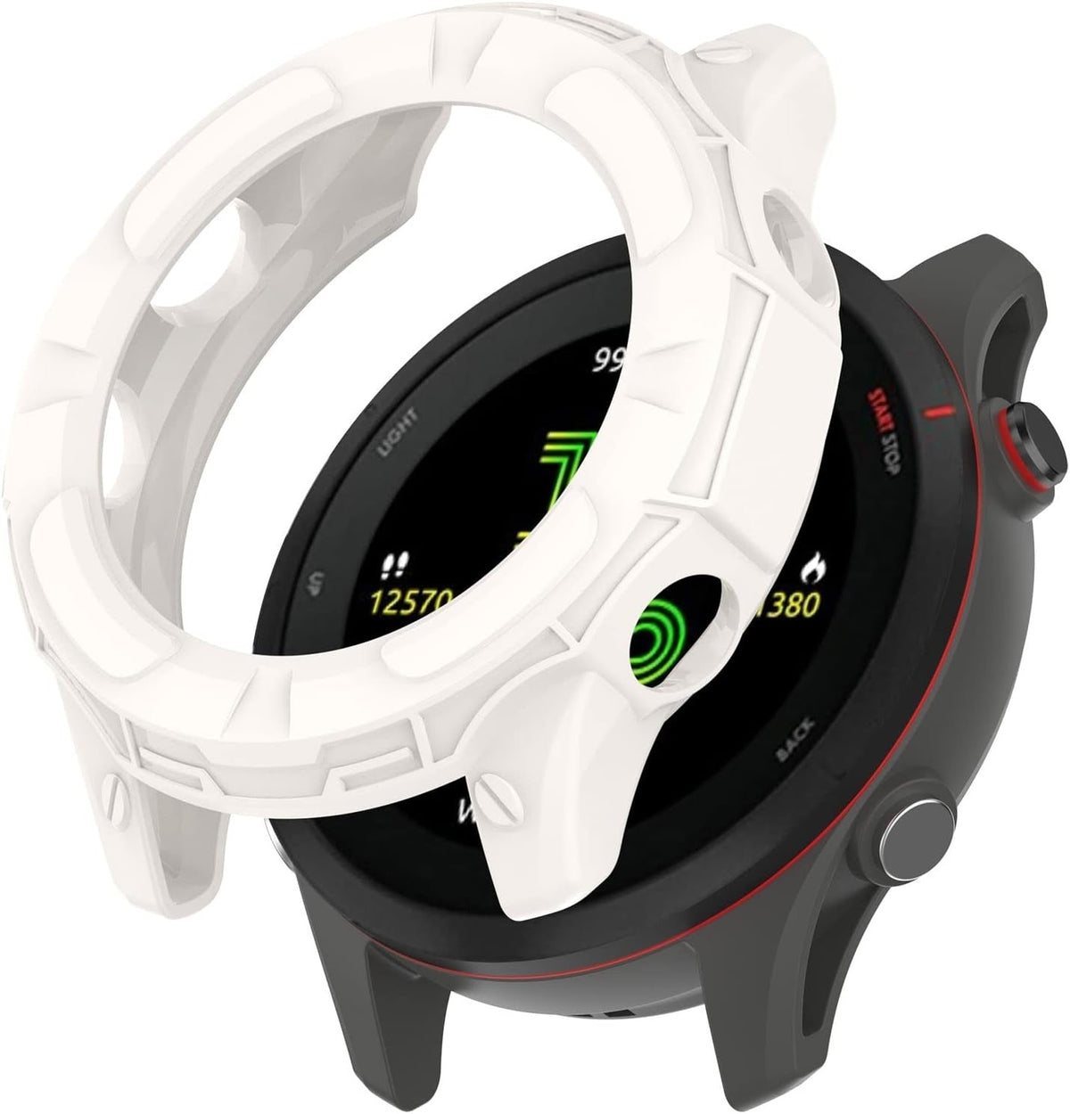 Garmin Forerunner 955 TPU Cover (Ivory White)