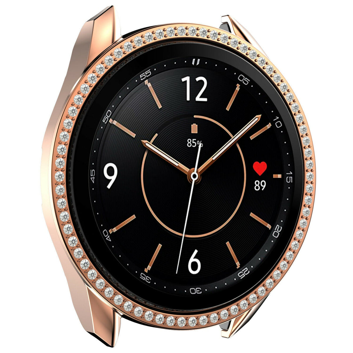 Samsung Galaxy Watch 3 41mm Diamond PC Case (Rose Gold)