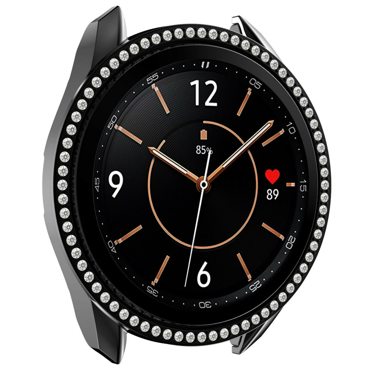Samsung Galaxy Watch 3 41mm Diamond PC Case (Black)