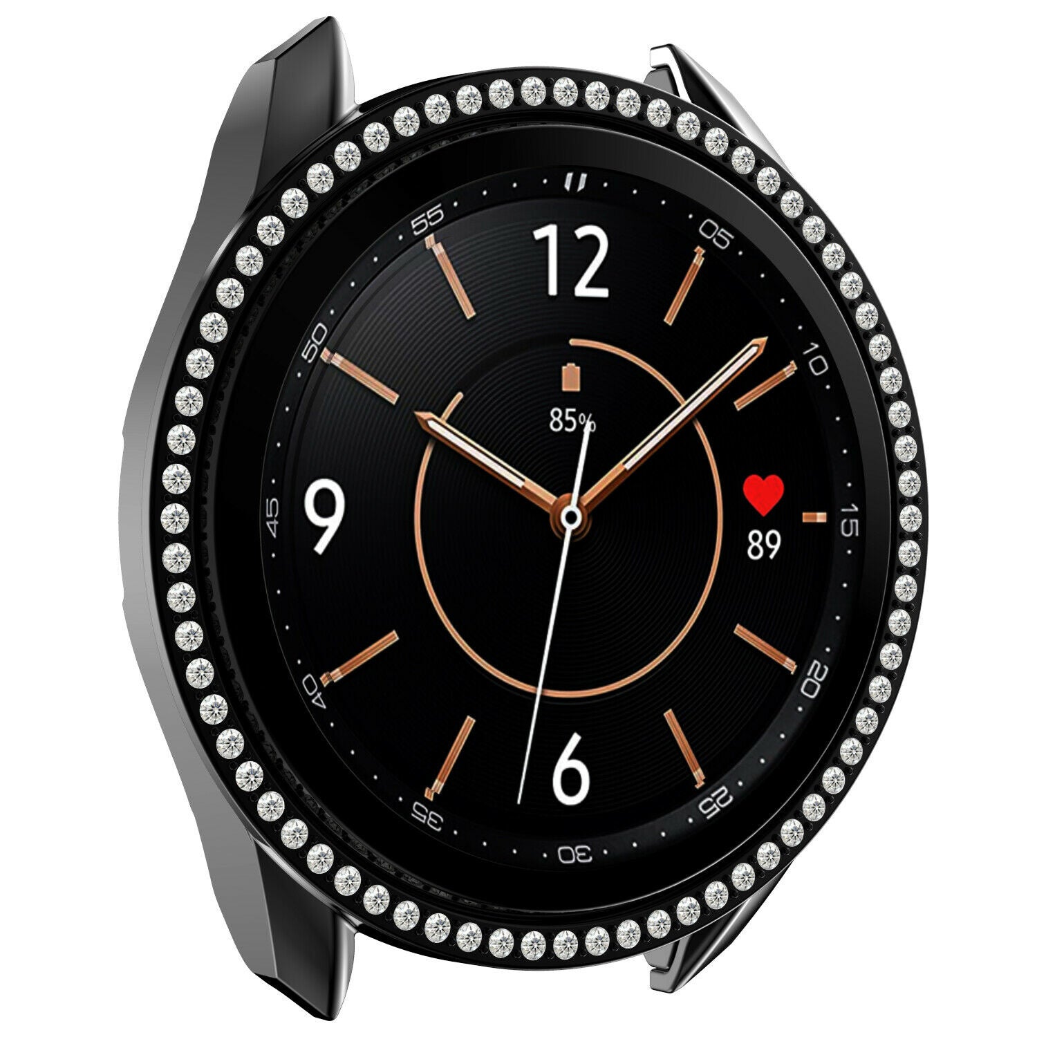 Samsung Galaxy Watch 3 41mm Diamond PC Case (Black)