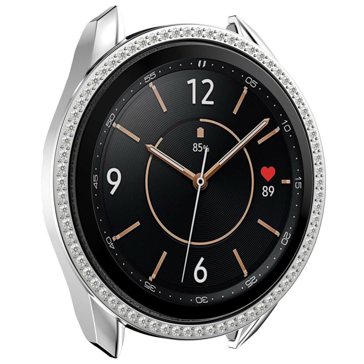 Samsung Galaxy Watch 3 41mm Diamond PC Case (Silver)