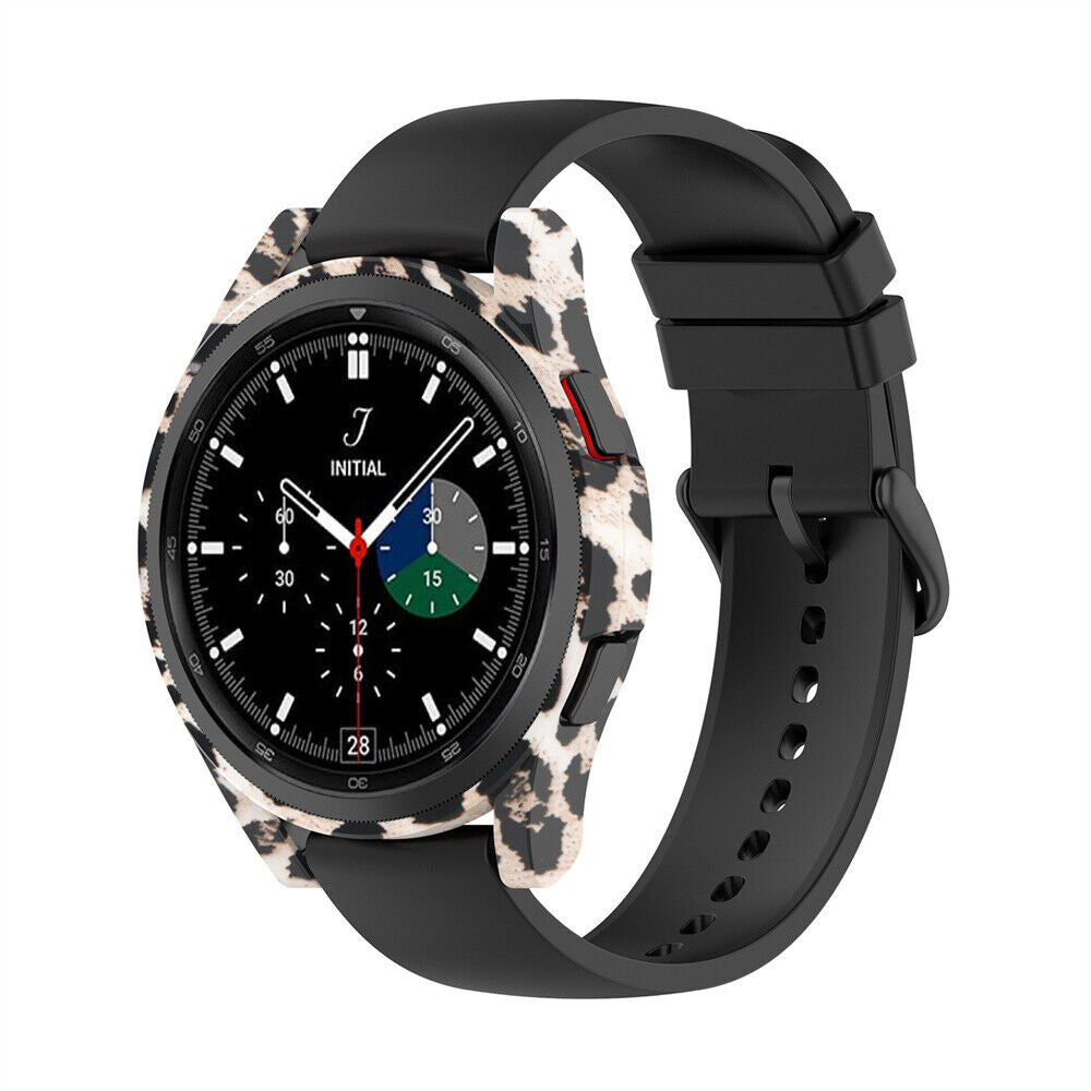 Samsung Galaxy Watch 4 Classic 46mm PC Case (Brown Leopard)