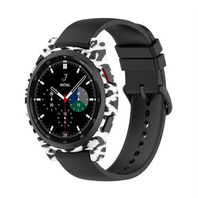 Samsung Galaxy Watch 4 Classic 42mm PC Case (White Leopard)