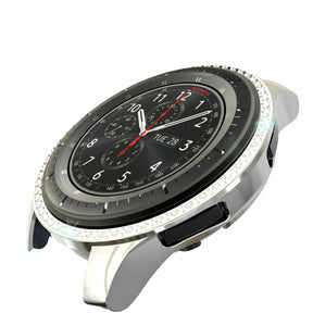 Samsung Galaxy Watch 46mm Diamond PC Case (Silver)