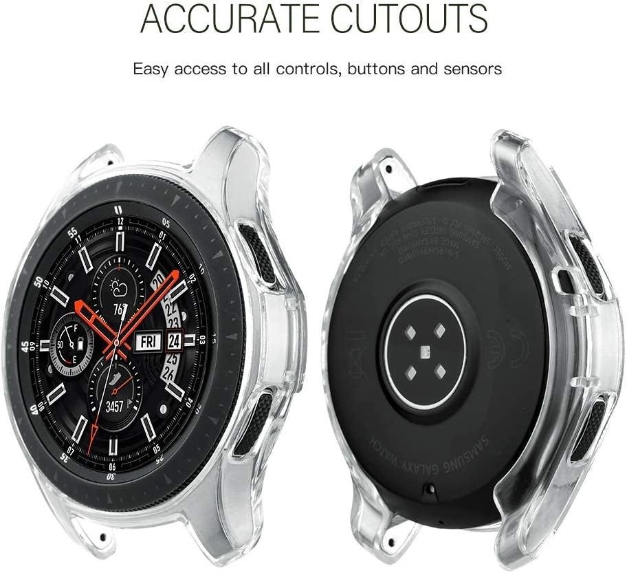 Samsung Galaxy Watch 46mm Case (Transparent)