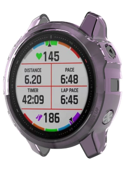 Garmin Fenix 5s TPU Case (Transparent Purple)
