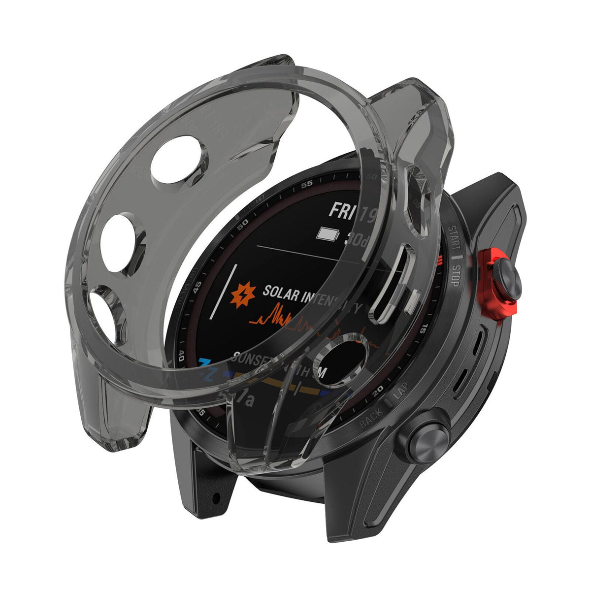 Garmin Fenix 7 (Solar) TPU Case (Black)