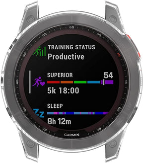 Garmin Fenix 7x (Solar) TPU Case (Transparent)