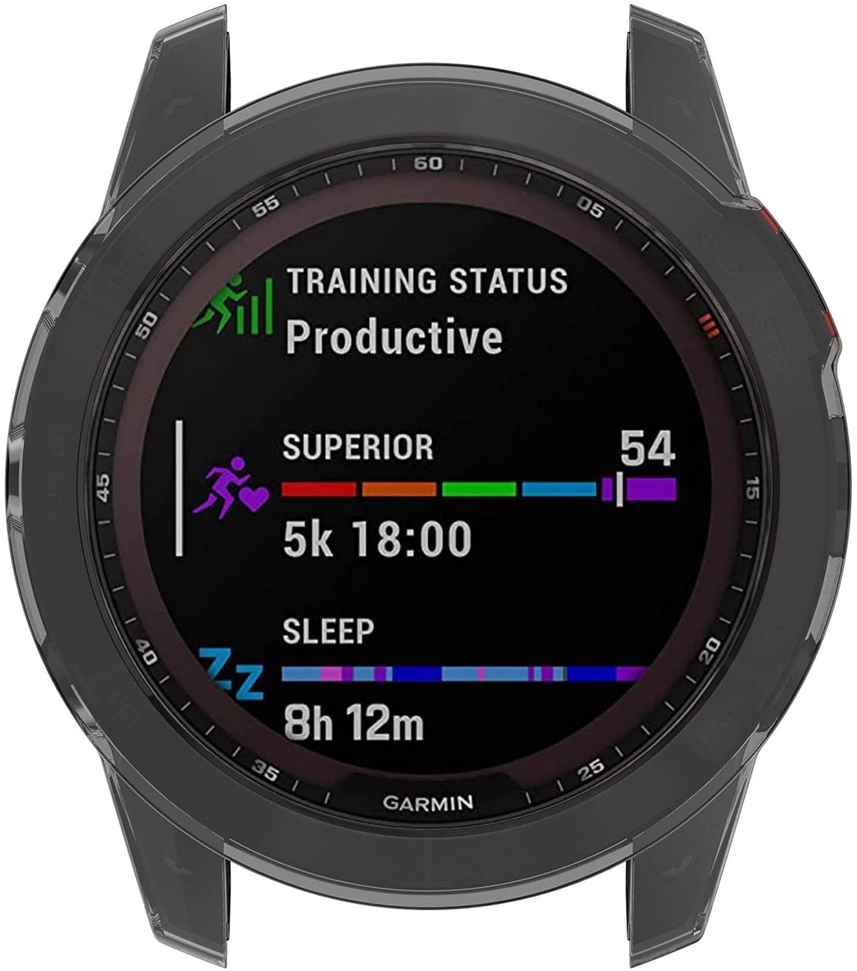 Garmin Fenix 7x (Solar) TPU Case (Black)