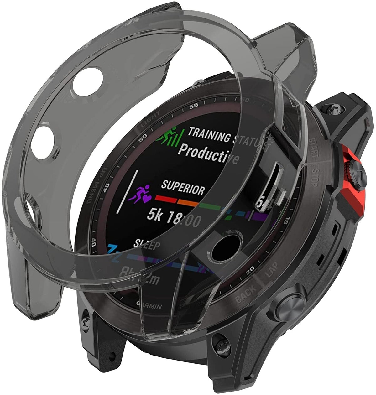 Garmin Fenix 7x (Solar) TPU Case (Black)