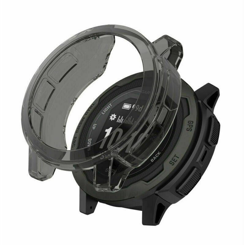 Garmin Instinct 2 TPU Cover (Transparent-Black)