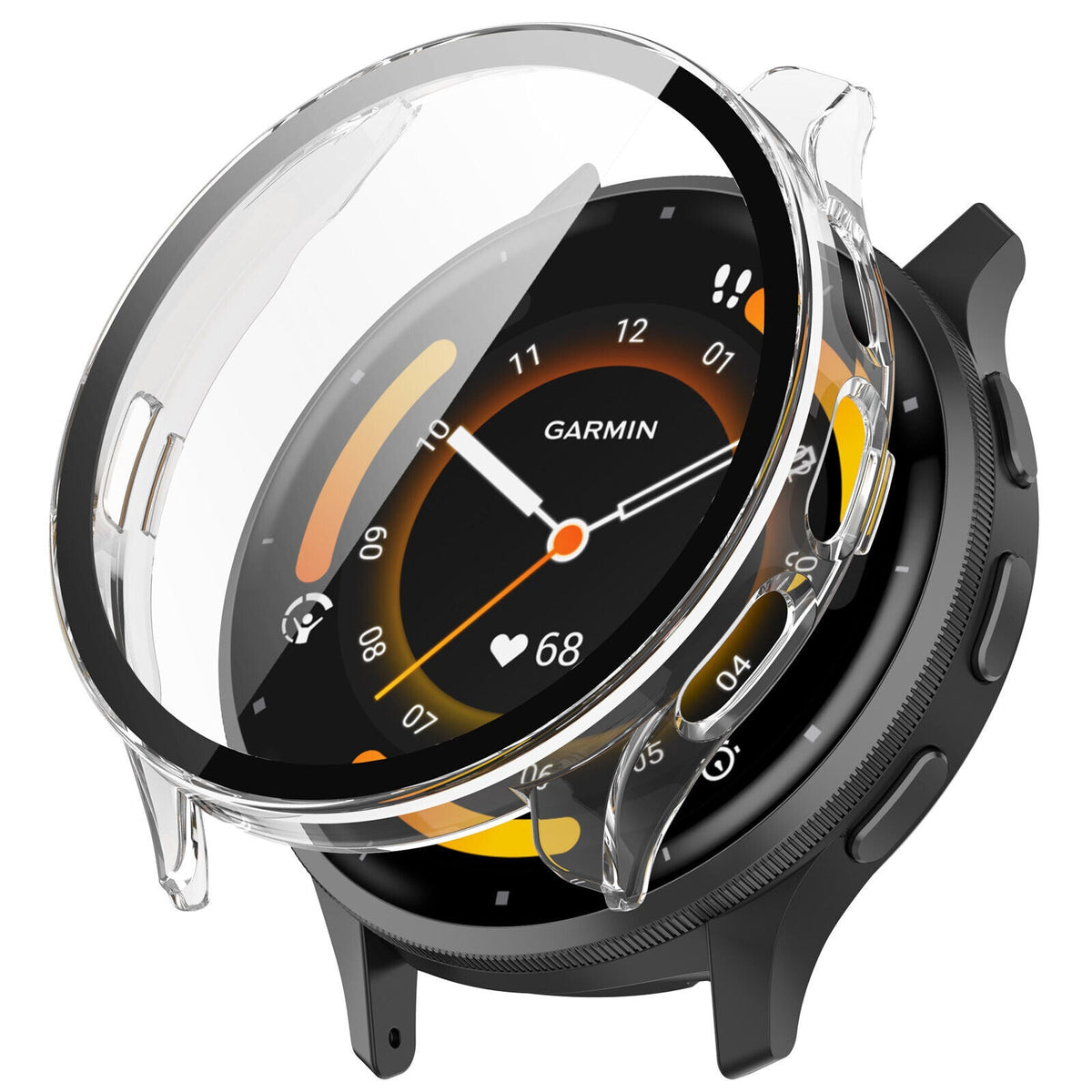 Garmin Venu 3 hard case with glass (transparent)