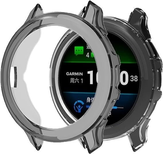 Garmin Venu 3s TPU case (transparent-black)