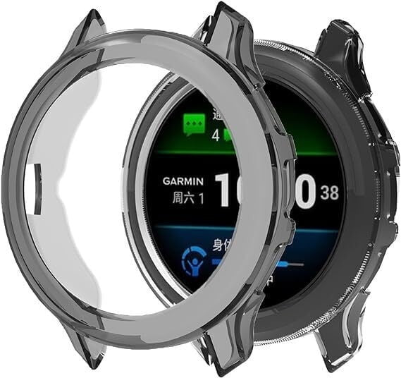 Garmin Venu 3 TPU case (transparent-black)