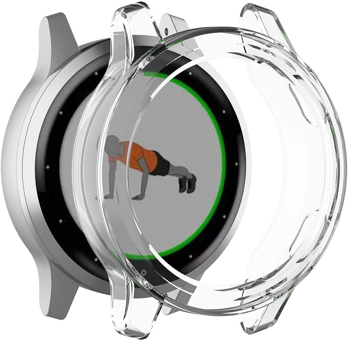 Garmin Vivoactive 4s Case (Transparent)