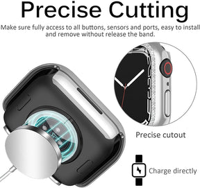 Apple Watch 7 Diamond PC Hard Case 41mm (Silver)
