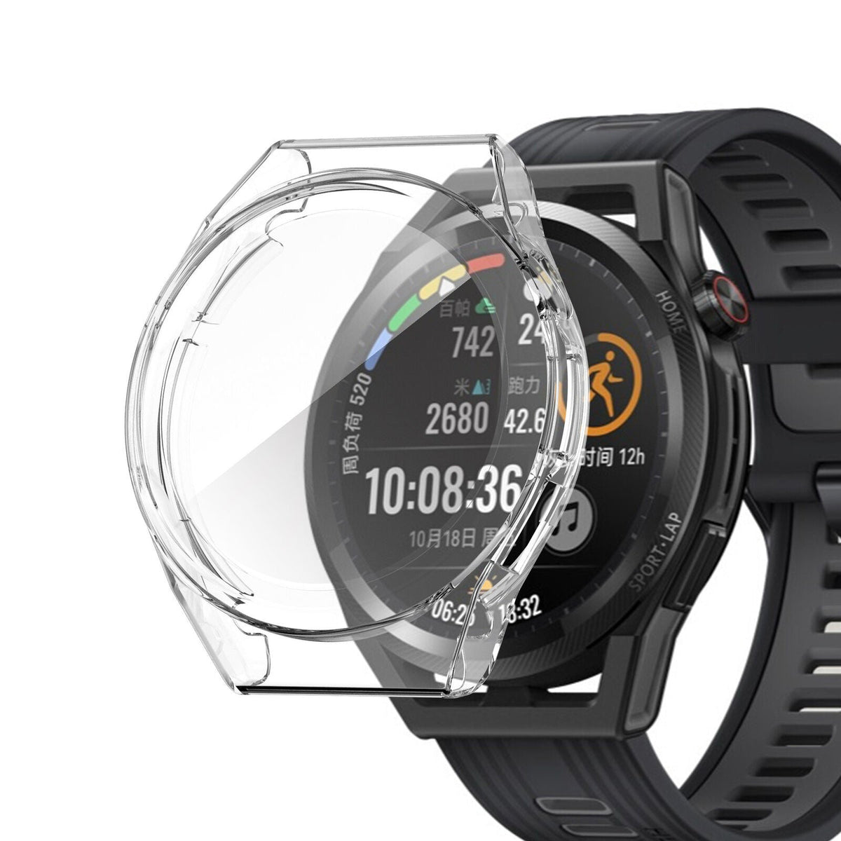 Huawei Watch GT Runner TPU Case (Transparent)