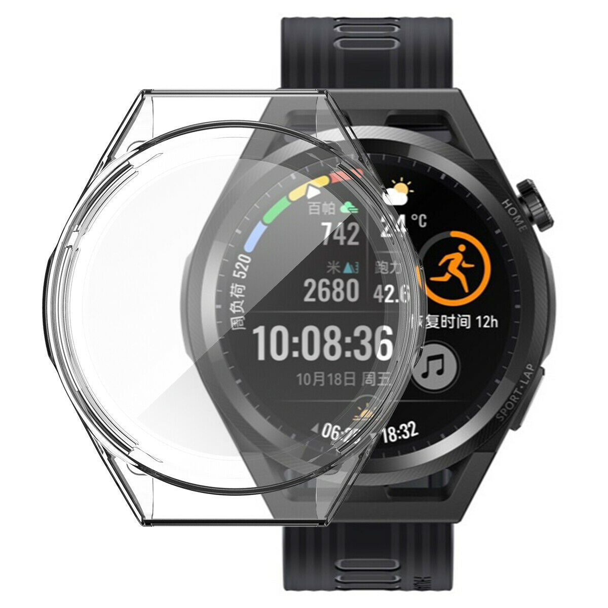 Huawei Watch GT Runner TPU Case (Transparent)