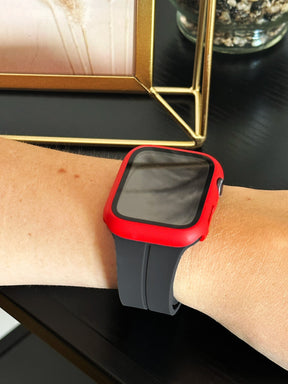 Apple Watch Hardcase with Glass (Red)