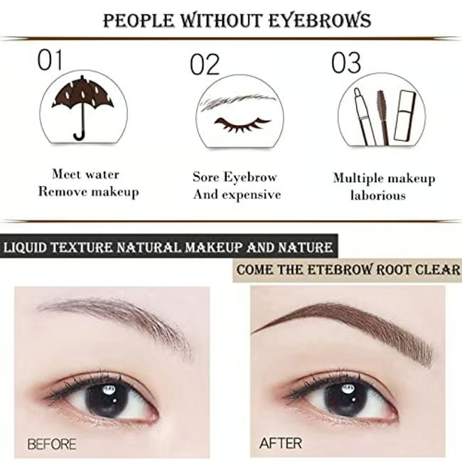 ❤️New Waterproof Eyebrow - Chestnut / 🎁Chestnut