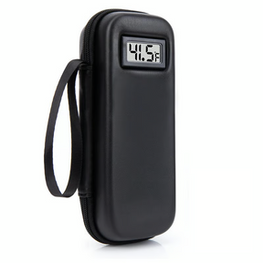 Insulin Cooler Travel Case with Temperature Display - Black