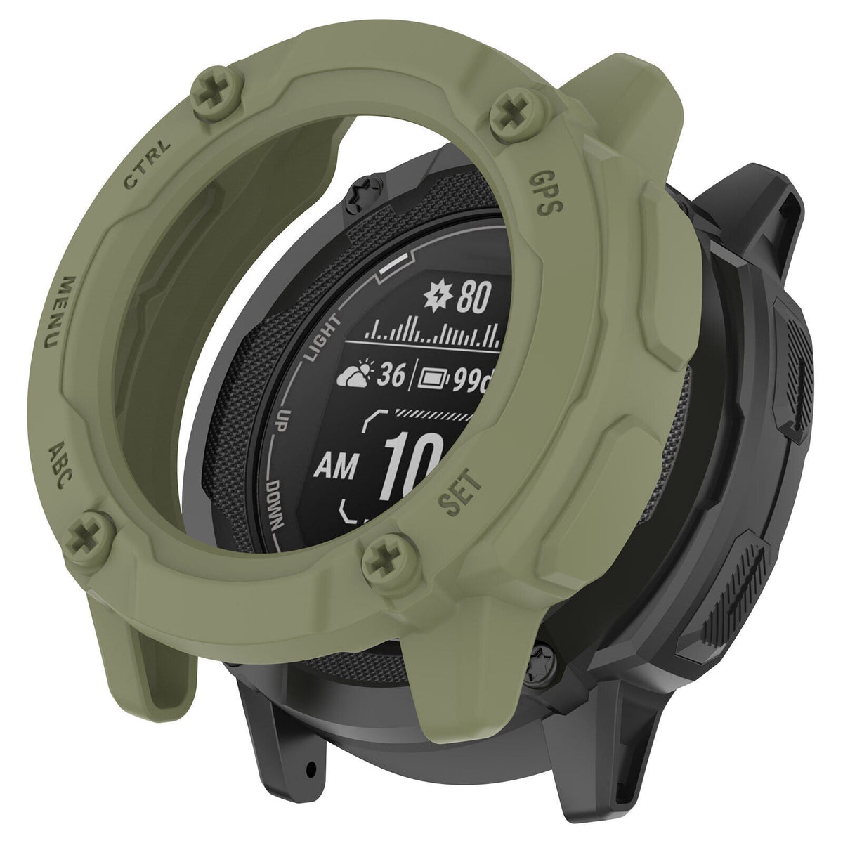 Garmin Instinct 2x Rugged TPU Cover (Olive)