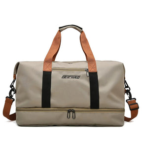 Travel Gym Bag – Portable Duffle for Fitness Short Trips and Carry-On Use