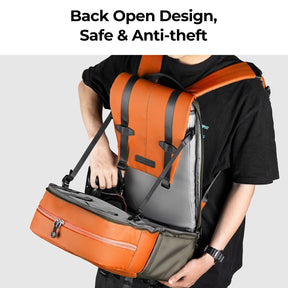 Rain Cover Camera Backpack Outdoor Travel Photography Bag