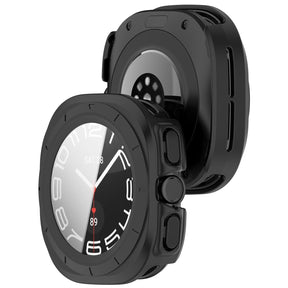 Samsung Galaxy Watch Ultra Hard Case With Glass (Black)