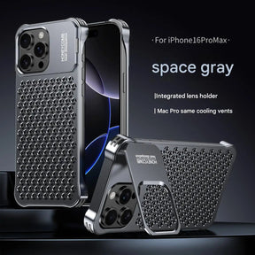 iPhone 16/15/14 Pro Max Case – Aluminium Bumper Shockproof and Anti-Scratch