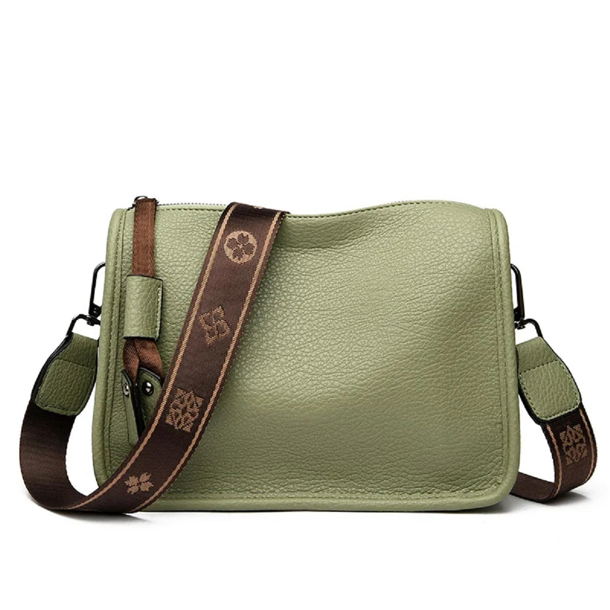 Women's Leather Tote Shoulder Crossbody Messenger Bag