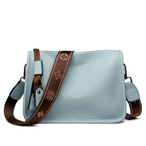 Women's Leather Tote Shoulder Crossbody Messenger Bag
