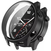 OnePlus Watch 2R PC Case with Glass (Black)