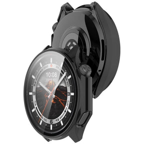 OnePlus Watch 3 PC Case with Glass (Black)