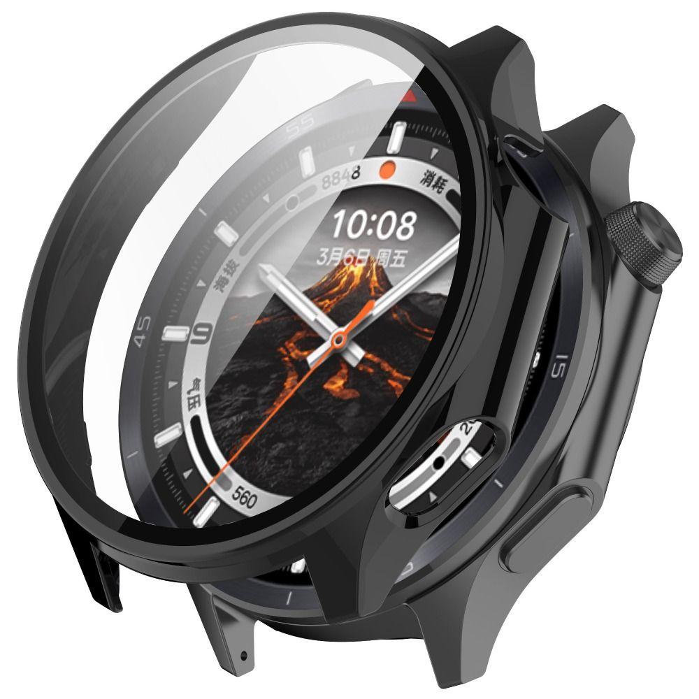 OnePlus Watch 3 PC Case with Glass (Black)