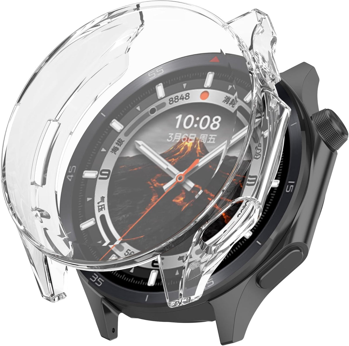 OnePlus Watch 3 TPU Case (Transparent)