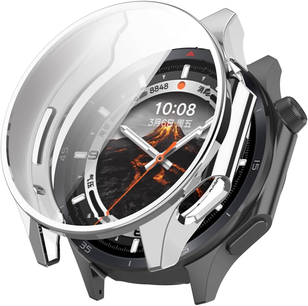 OnePlus Watch 3 TPU Case (Silver)