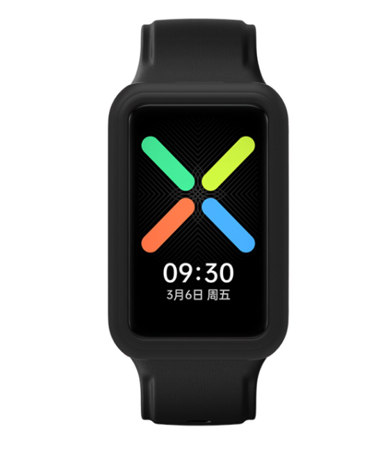 Oppo Watch Free Silicone Case (Black)