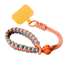 Handwoven Phone Lanyard – Adjustable Wrist Strap Anti-Drop