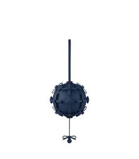 Button Bow Sphere - Ink