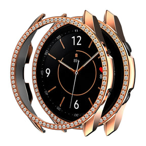 Samsung Galaxy Watch 3 41mm Diamond PC Case (Rose Gold)