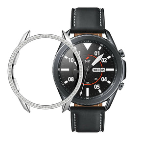Samsung Galaxy Watch 3 45mm Diamond PC Case (Silver)