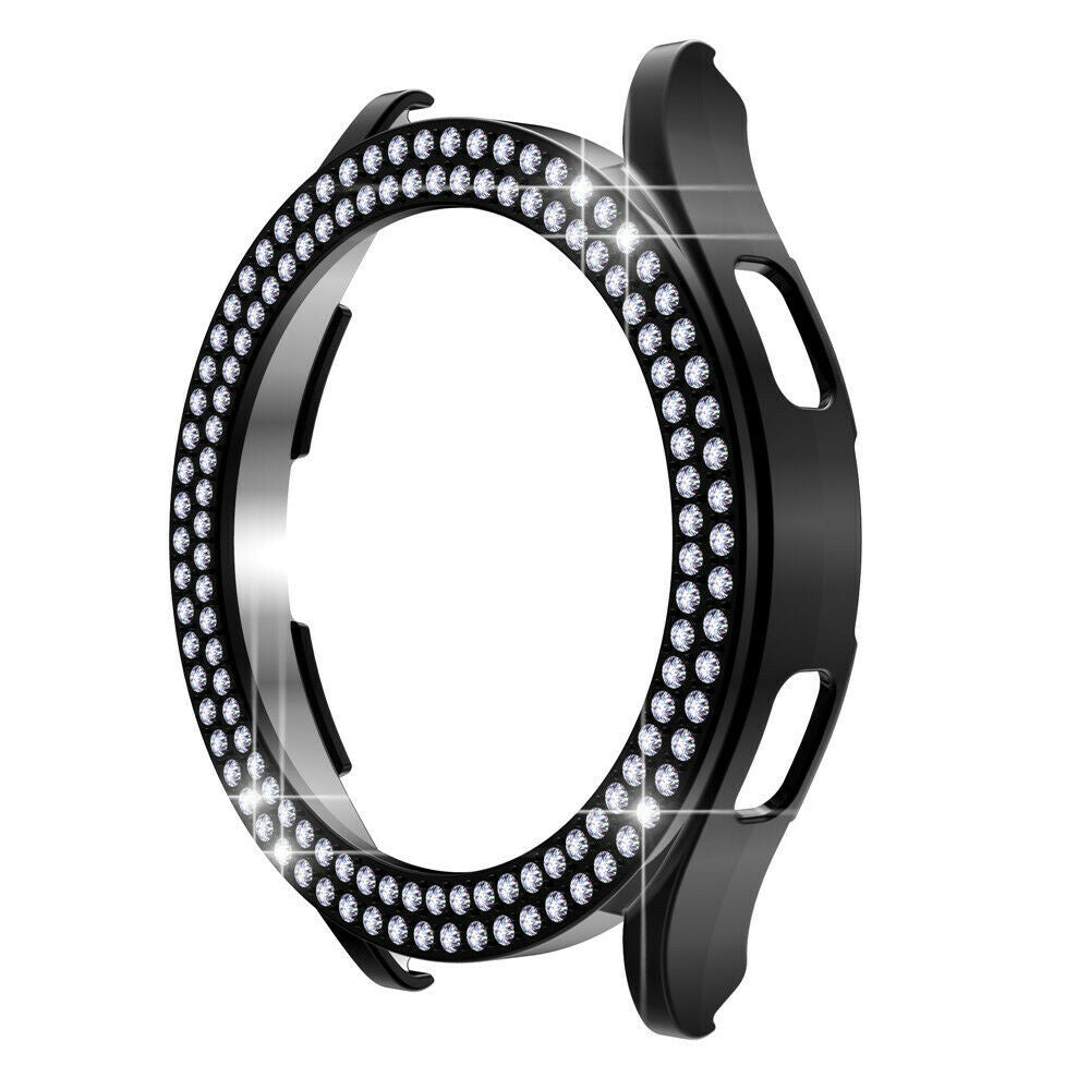 Samsung Galaxy Watch 4 44mm Diamond PC Case (Black)