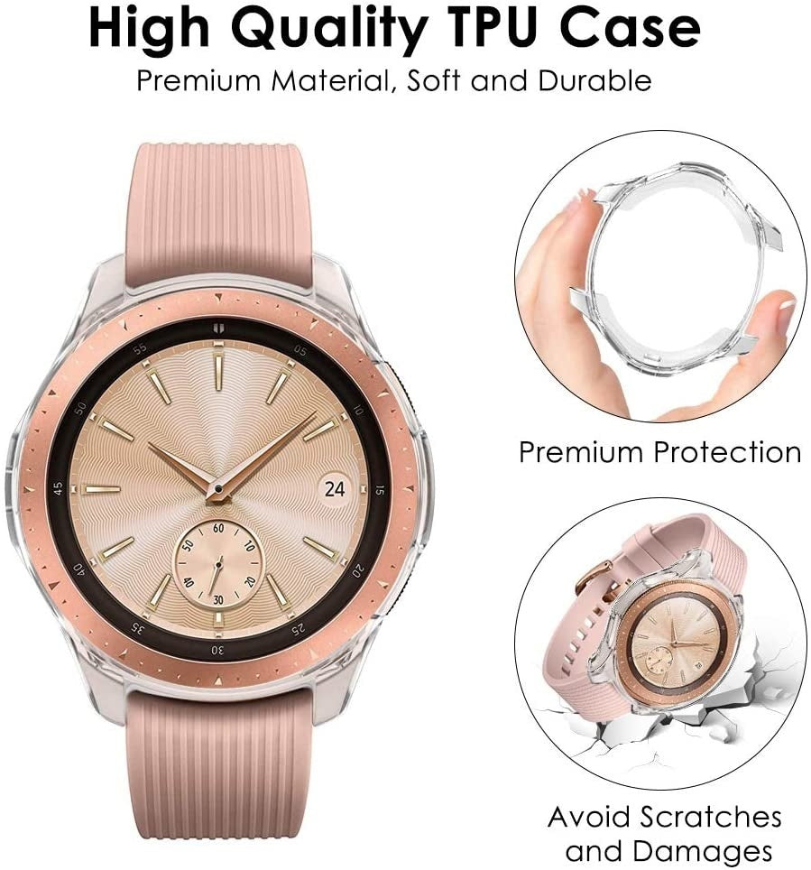 Samsung Galaxy Watch 42mm Case (Transparent)