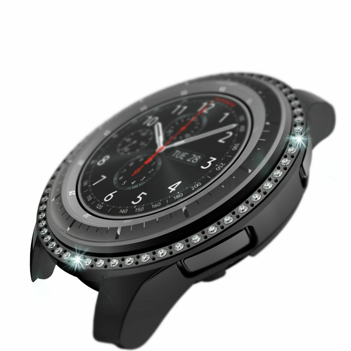 Samsung Galaxy Watch 42mm Diamond PC Case (Black)