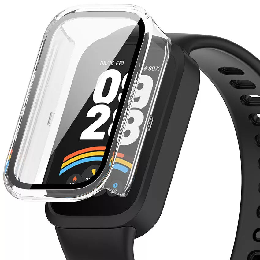 Xiaomi Smart Band 9 Active PC Case with Glass (Transparent)